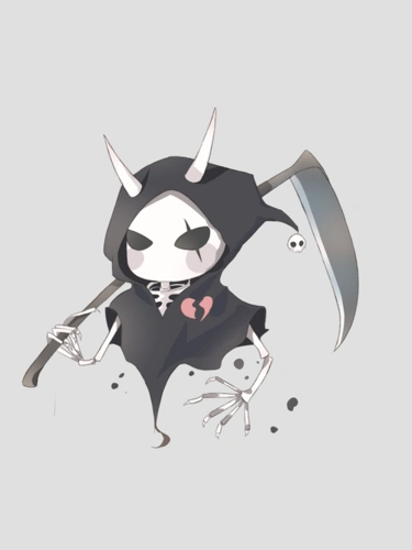 塔罗牌系列爱哭鬼奇珍时装——死.