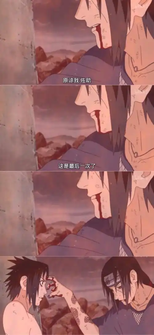 佐鼬"我永远爱你"