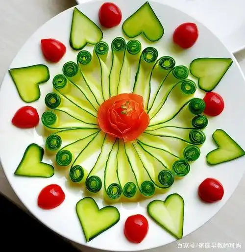 为了让挑食的宝宝爱上吃蔬菜水果,自学了水果搭配和摆盘,简单的食材