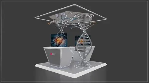 3m*3m小展位展示装置设计