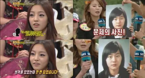 具荷拉曾在某节目中表示:"我的脸还是小时候的样子,只是变得更漂亮