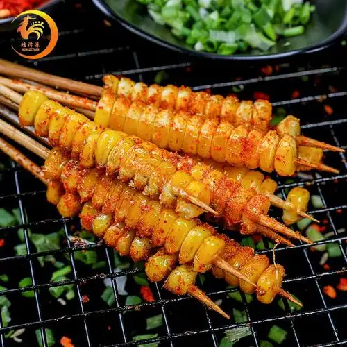 玉米粒小串手把串甜糯玉米串烧烤铁板食材家庭小吃商用冷冻半成品