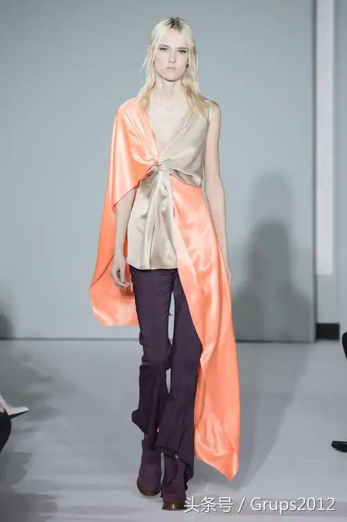 缎面的诱惑2017秋季t台走秀时装面料流行趋势报告