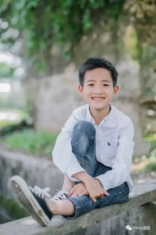 那年,小侄子9岁._照片