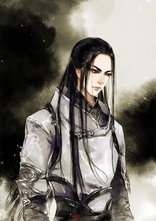 原画 男子 古风人物 古代男子 男性 中国风 人物 男性 男 书生 唯美