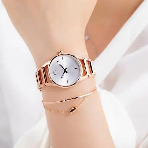 淘宝￥2280券后价￥780正品瑞士ck手表石英表时尚女表新款简约女士