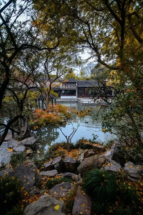 园林赏秋图鉴留园