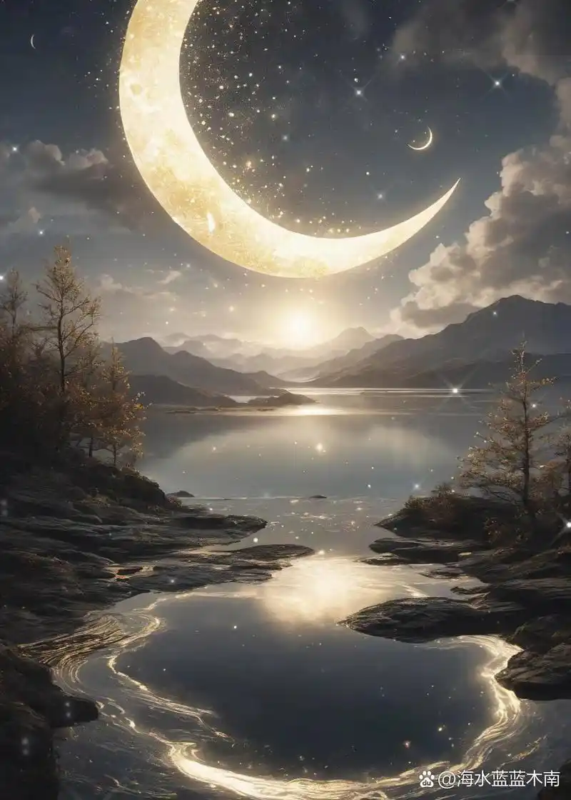 星月璀璨朋友圈背景图 #治愈系# #背景图# #壁纸