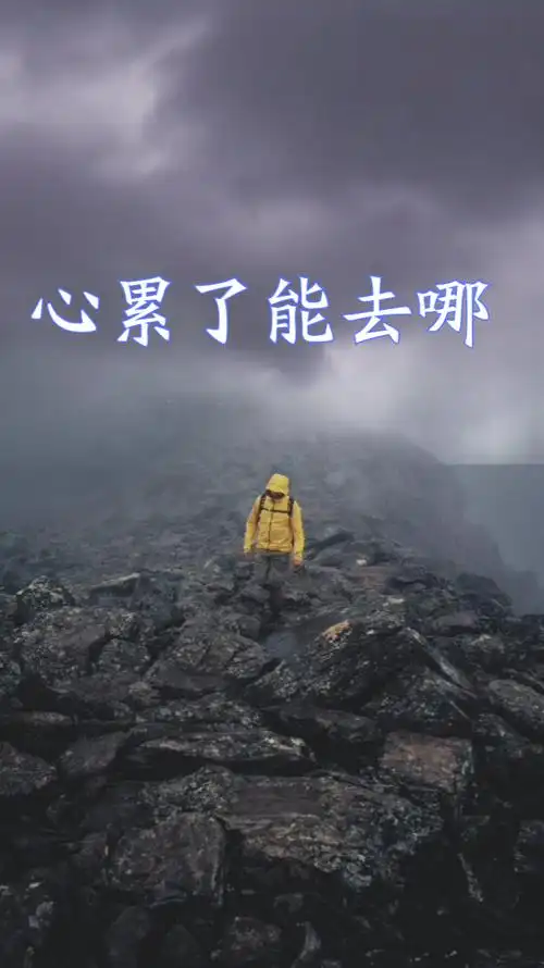 人累了可以回家心累了可以去哪
