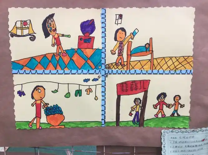 那些年书仔们的画——中二班绘画解说