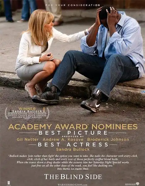 《弱点》the blind side   fyc最佳影片,最佳女主角sandra bullock