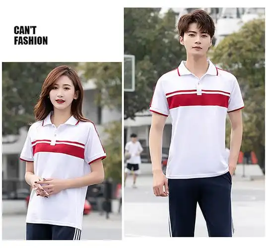 春夏季新款中学生校服高中生短袖校服初中毕业班服运动小学生校服