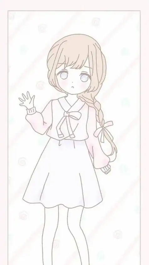 女孩 森系【马克笔彩铅】相结合火影忍者画法简单但效果出众的动漫