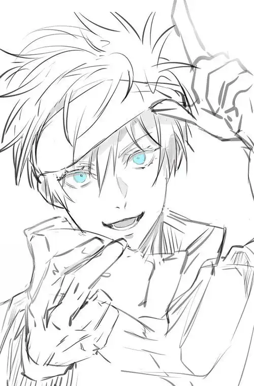 gojo|noeul的五条悟插画图片