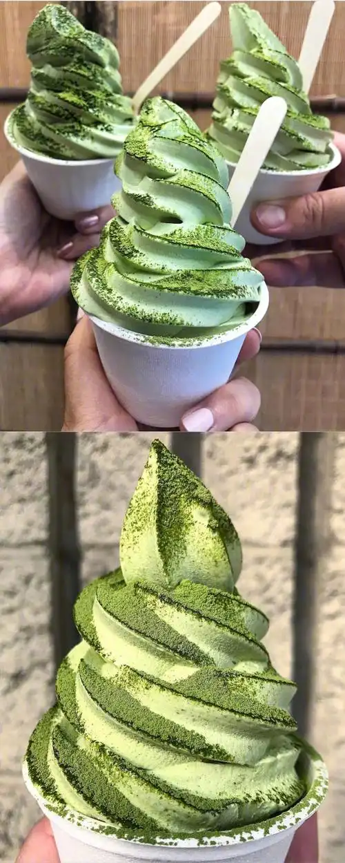 抹茶冰激淋