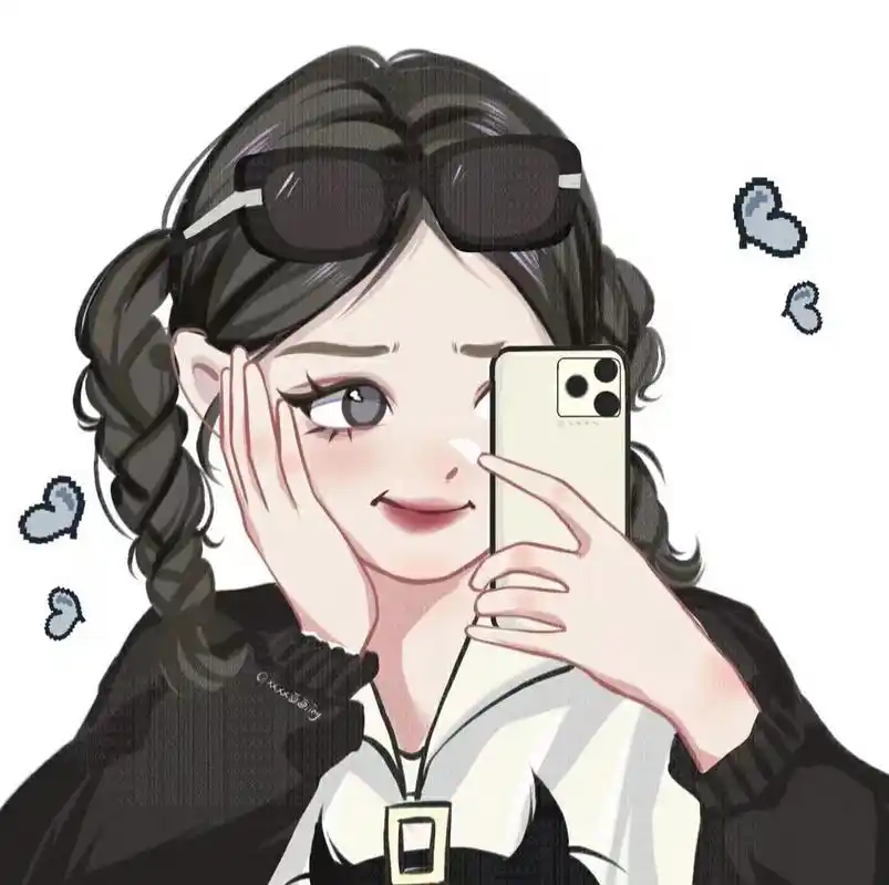 虞书欣手绘动漫头像 本人 临摹 自创头像 92参赛 92商用 93头像