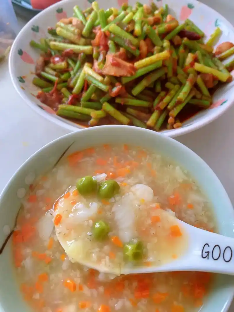 蔬菜粥.#幸福的生活伴你左右开心的日子乐不够 #今年终于过上 - 抖音