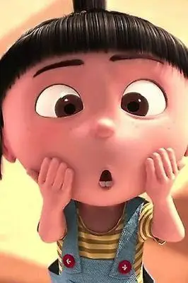 神偷奶爸小女孩伊迪丝简笔画