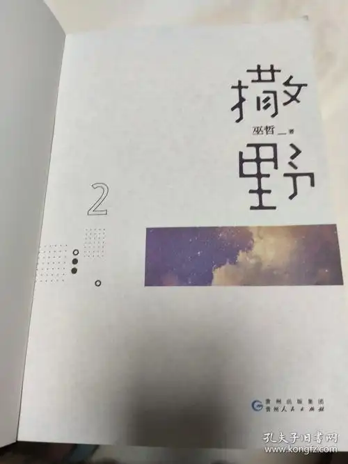 撒野.2_孔夫子旧书网