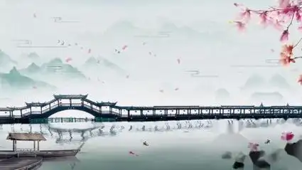 3188 广寒宫 古典舞 伴奏led舞蹈舞台大屏幕背景视频素材