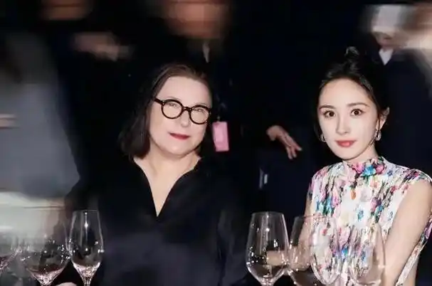 中国影视圈一位闪耀着光芒的女星杨幂日前在一组晚餐合影上成为网上