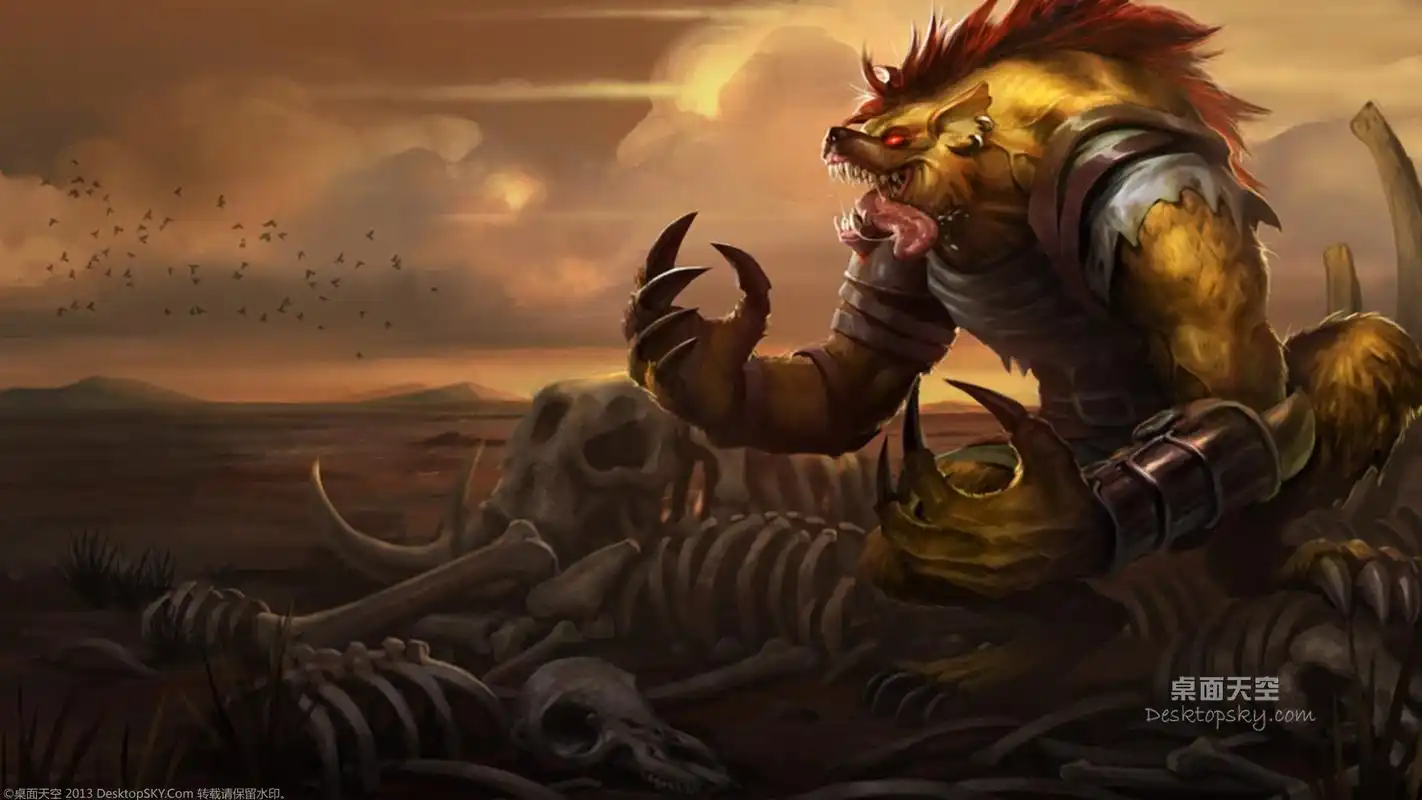 3d电子竞技场战网游英雄联盟高清桌面壁纸第一辑