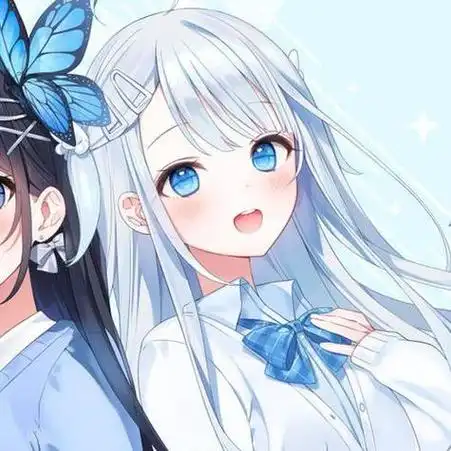 动漫闺蜜头像你是我最重要可爱无人能及的大宝贝