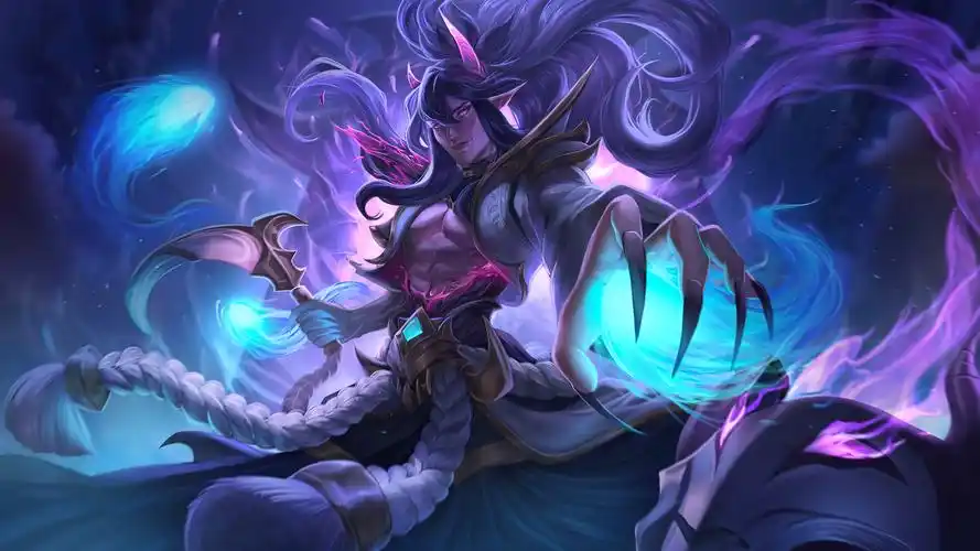 lol英雄联盟 魂锁典狱长 锤石 thresh 灵魂莲华 4k壁纸