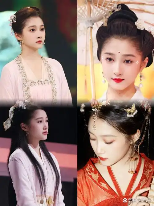 最近看《王牌对王牌》,被关晓彤的古装造型惊艳到了!
