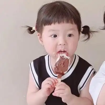 丸子妹妹和大q宝的可爱情头!