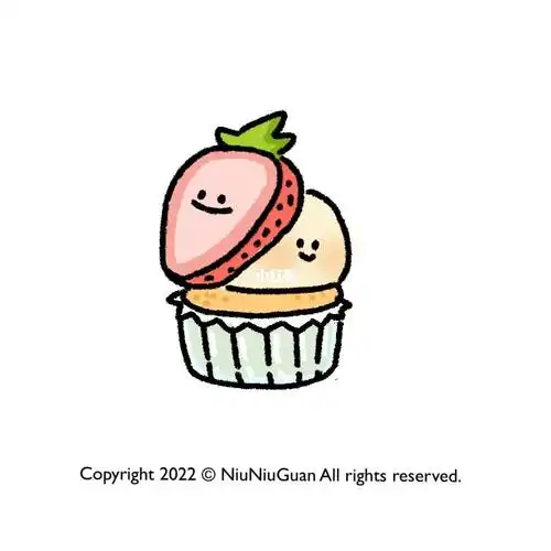 可爱小甜品简笔画