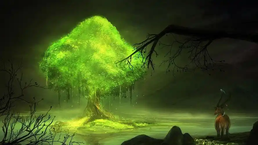 唯美梦幻的风景图片桌面壁纸高清大图预览1920x1080_风景壁纸下载_美