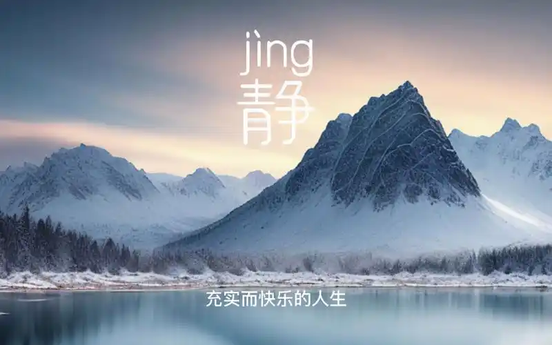 安静而纯净的心境,成为我们平静面对世间的基石