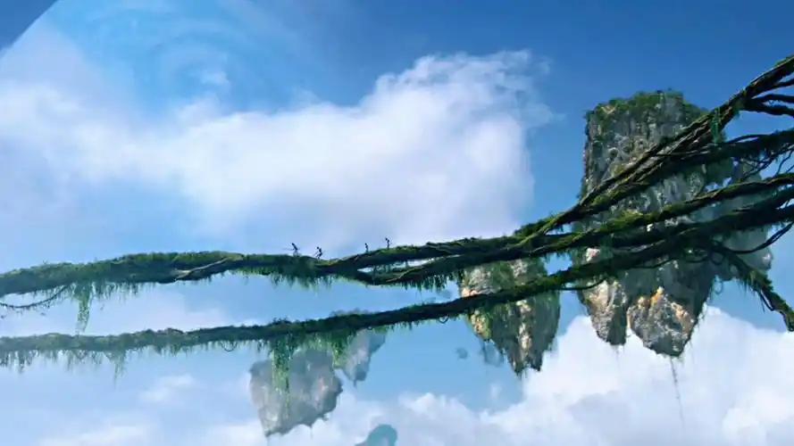 电影《阿凡达》的场景如仙境一般,真是让我看完还想看