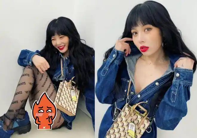 泫雅光脚站台上热舞故意扯开领口露白皙肌肤脚穿一双千元丝袜