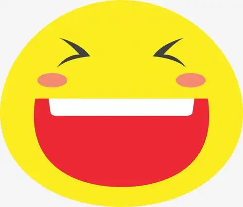 黄色大笑表情
