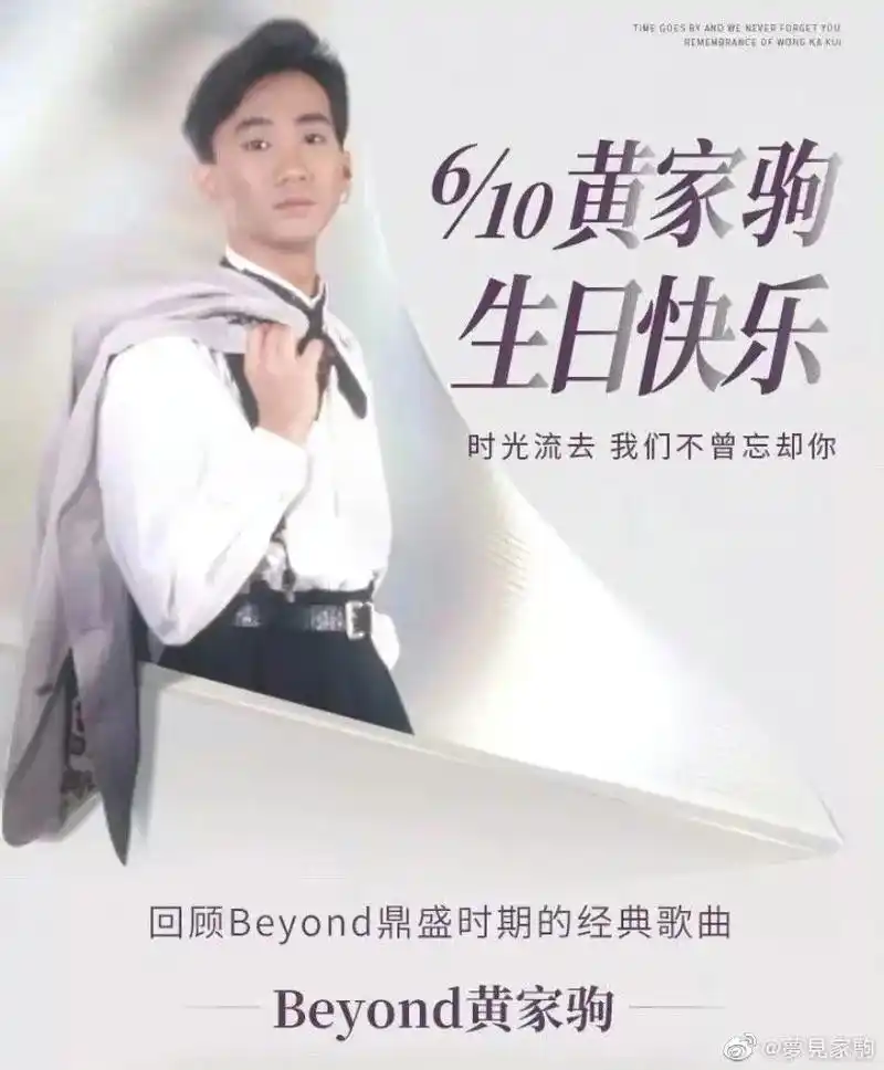 时间未停止过热爱,happy birthday! #黄家驹 - 抖音