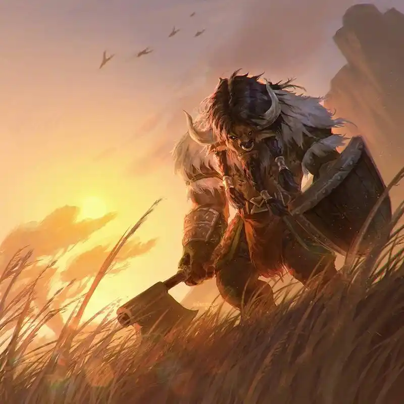 魔兽同人:愿风指引你的道路 年轻的牛头人战士