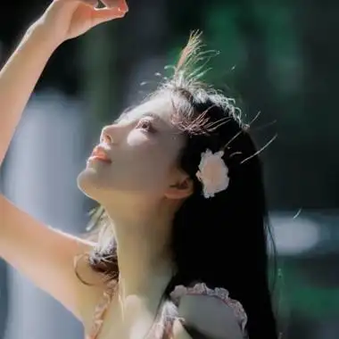 文艺头像女生复古淡雅风景