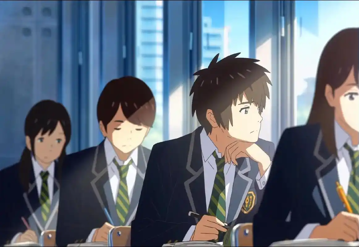 日本动漫电影 #新海诚动漫 #你的名字 昨日までの私は,も - 抖音