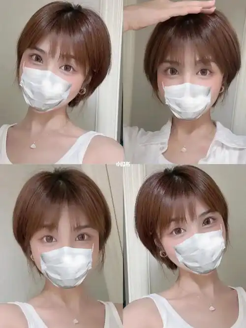 短发干货日系少女感短发甜美又可爱