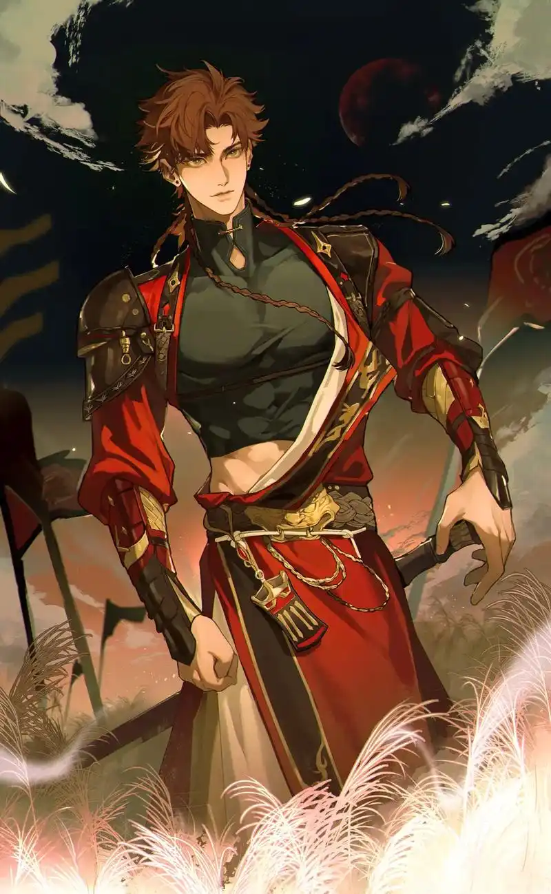 一些太太笔下的同人图.#代号鸢 #孙策  图一二三01肉羊r - 抖音