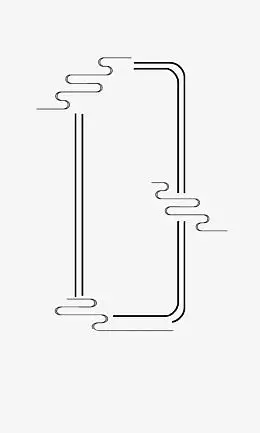 边框古风素材 边框祥云