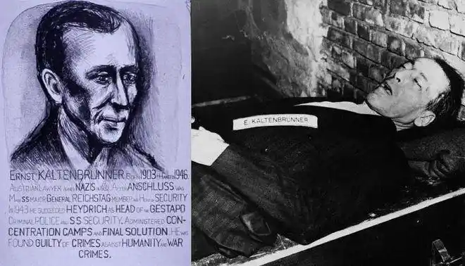 被处决的12位二战战犯看他们的死相你心里怎么想