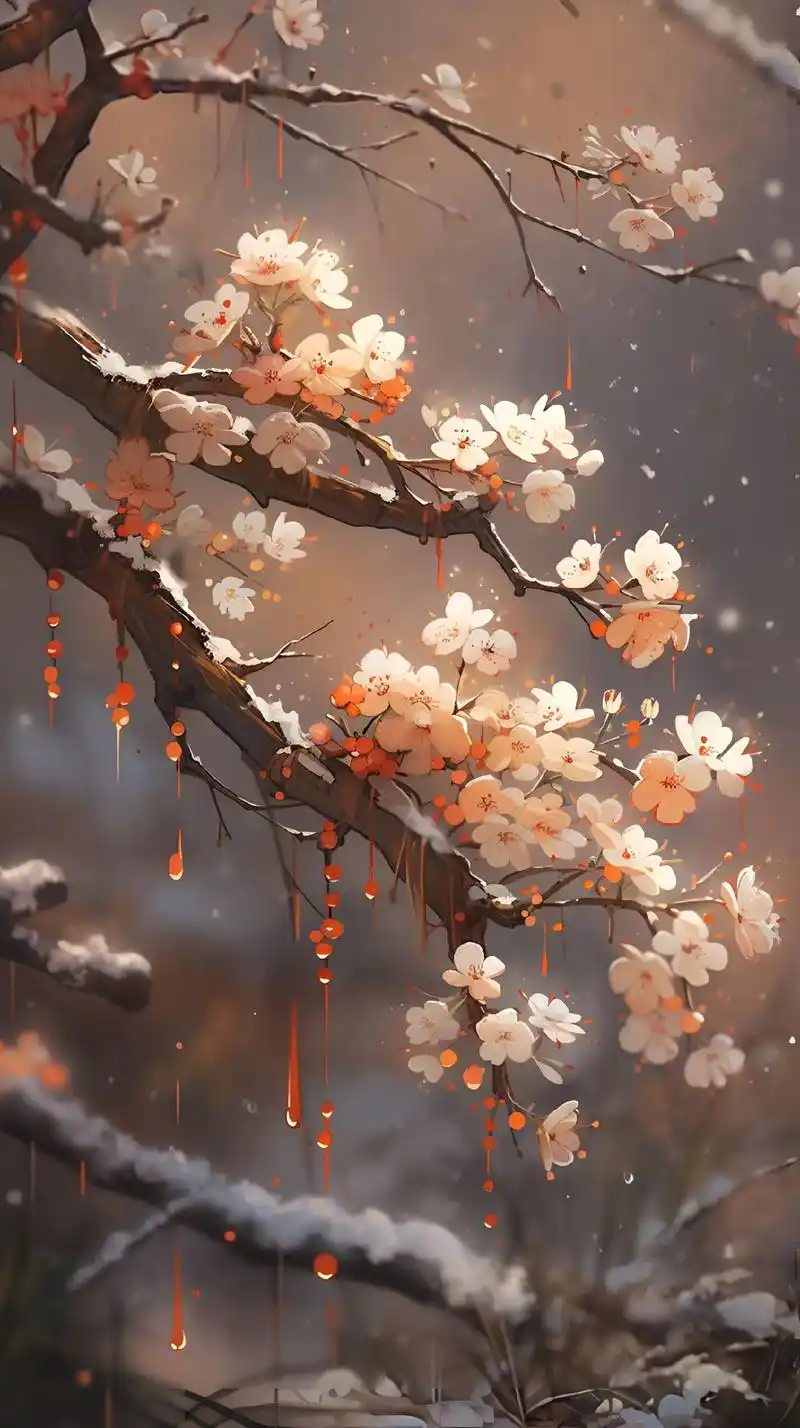 白净无暇的白梅花,洁白如雪,你爱吗?#美图分享 #意境 #简 - 抖音