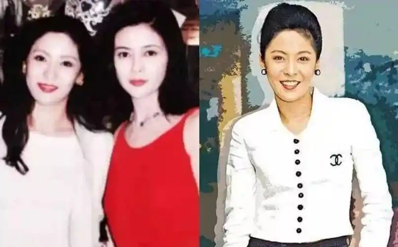 原创岁月是把杀猪刀向太年轻时照片流出难怪向华强宠到现在