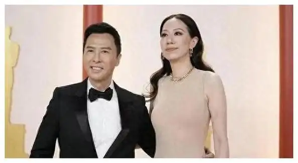 甄子丹惊呆了超模妻子穿着让人迷失风头全部被夺