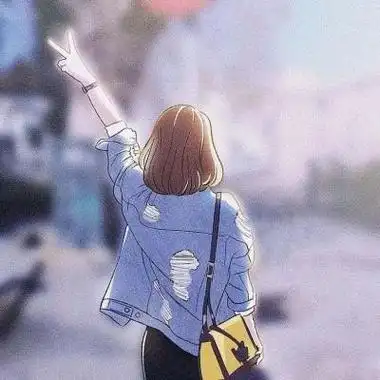 女生头像成熟背影霸气动漫 动漫头像图片大全 -【爱个性】