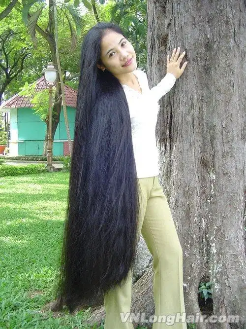 收藏的越南长发女图集与大家分享90