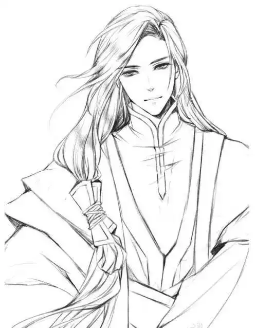 古装线稿图~进来看看又不要你钱